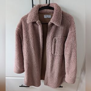 Smash + Tess x Kaitlyn Bristowe Dusty Tan Teddy Jacket